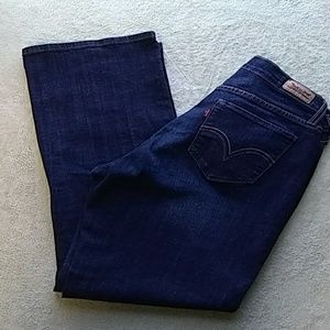 NWOT Levis 529 Curvy Boot Cut jeans Dark Wash